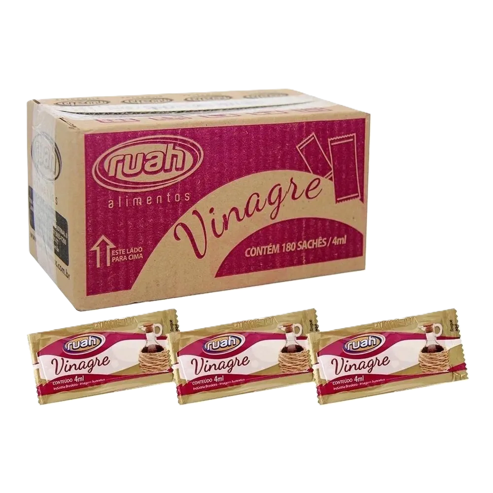 VINAGRE RUAH SACHE 4ML C/180