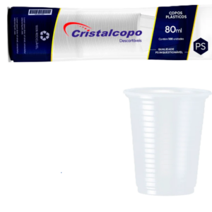 COPO 80ML CRISTALCOPO  C/100