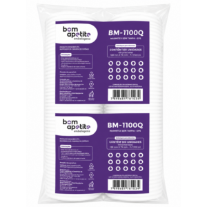 MARMITA E TAMPA BOM APETITE 1100ML C/100