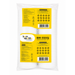 MARMITA E TAMPA BOM APETITE 500ML C/100