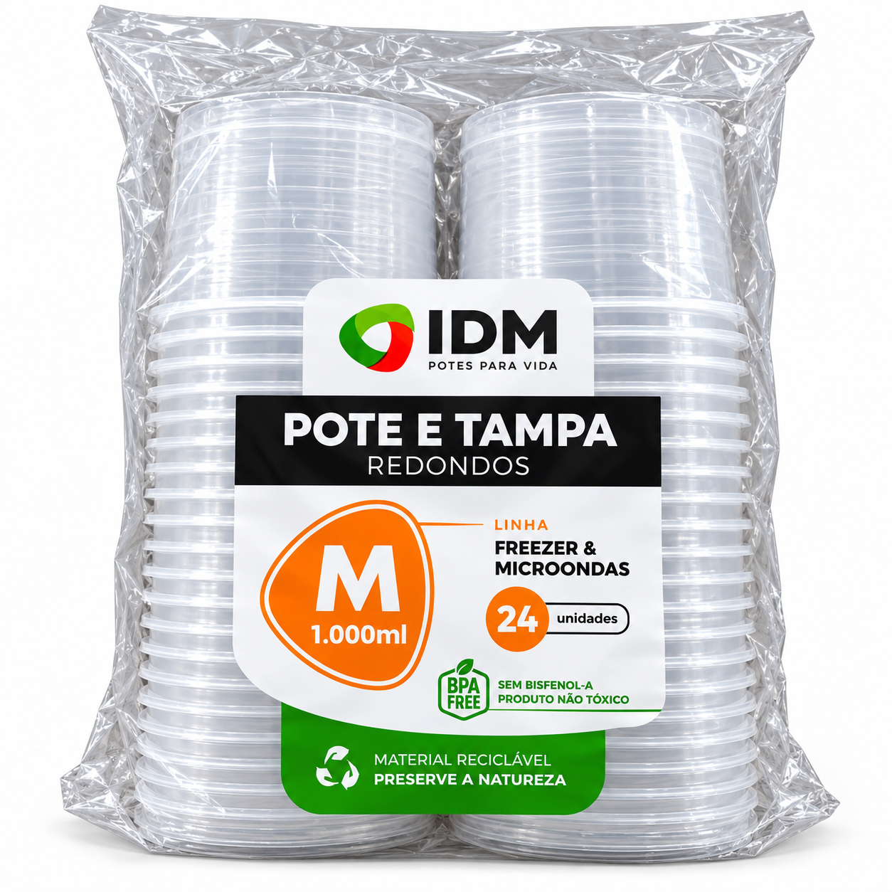 KIT REDONDO MAX - 1000ML C/24