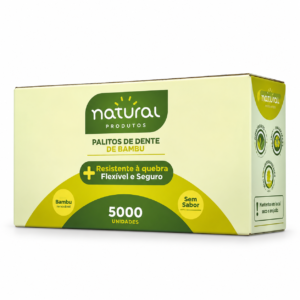 PALITO DE DENTE BAMBU C/5000