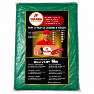 SACO DE LIXO VERDE 60LTS 0,07 C/100